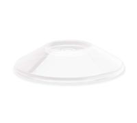 [50] Coperchio per Coppetta Gelato e Spumoni Trasparente 230cc Gold Plast