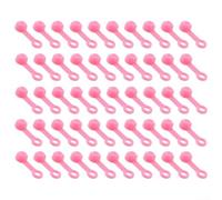 50 coperture antipolvere per viti di spurgo dei freni a disco idraulici, ottimizzano le prestazioni dei freni della tua moto (rosa)