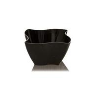 50 COPPETTE COPPE GELATO MACEDONIE INSALATA VASCHETTA BOX ELIKA NERA100 cc 7x7 h4 cm PP NERO