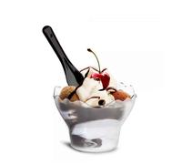 50 Coppette di plastica trasparente per monoporzioni dolci PreGo