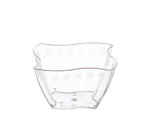 50 Coppette monoporzioni in plastica Elika 150cc trasparenti