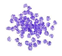 50 cristalli finti, gemme acriliche, rocce di ghiaccio trasparenti, plastica, diamanti, vaso, rocce, centrotavola per vasi, tavolo da festa, spargimento, decorazioni in pietra per matrimonio (J