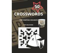 50 CROSSWORDS for camping holidays: with solutions