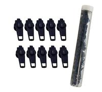 50 cursori automatici in metallo per cerniera 50/tubo, cursore a cerniera #5, maniglia per la riparazione o il montaggio di una cerniera, cursori (50 cursori, marino 1320c)