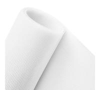 50 cuscinetti rettangolari in rete per vasi da fiori, 20 x 30 cm, in fibra di vetro, per drenaggio e aerazione del suolo, griglia sottile anti-perdite, bianco/grigio/nero