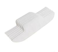 50 cuscinetti usa e getta che assorbono il sudore, protezioni per cappelli per camicie e protezioni in morbido tessuto non tessuto traspirante in 2 lunghezze per lavoro sportivo (29 cm)