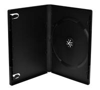25 CUSTODIE CD/DVD SINGOLE NERE da 14 mm