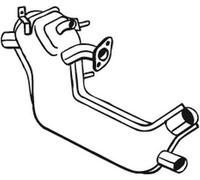 50 CV SILENZIATORE ANTERIORE PER VW Kaefer 1302 1.6 KW 37 CV 50