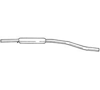 50 cv Silenziatore centrale per VW Derby 86 1.1 1093 cc 37 KW 50 CV