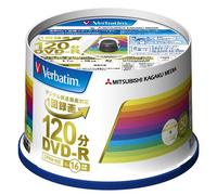 50 dischi DVD vuoti Verbatim 4,7 GB 16x DVD-R 120 min VHR12JP50V4