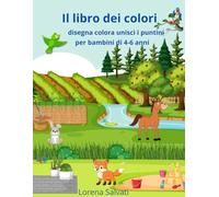+50 diseni da colorare unisci i punti disegni tratteggiati da completare semplici schemi per imparare a disegnare IL LIBRO DEI COLORI: disegna colora unisci i puntini per bambini di 4-6 anni