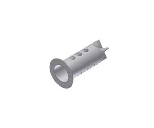 50.DK.081.0 - DB Killer Mivv Ø35 - Ø55- L.100 mm Tappo anteriore 9 fori