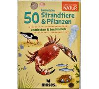 50 Domestico Strandtiere & Piante Expedition Natur Moses Apprendimento Carte