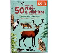 50 Domestico Wald- & Animale Selvaggio Expedition Natur Moses Apprendimento