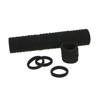 50 elastici per capelli spessi e antiscivolo, morbidi elastici per coda di cavallo, per donne e ragazze, super riparatori e sicuri, ideali per tutti i tessuti, facili da usare