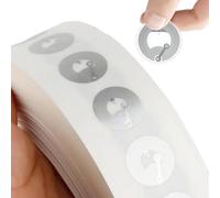 50 Etichette NFC, BetterJonny NFC Carte adesivi NFC Tag NTAG215 NFC Tag Coin Cards Compatibili con TagMo e Amiibo, Telefoni Cellulari e dispositivi abilitati NFC Rotonde Bianche
