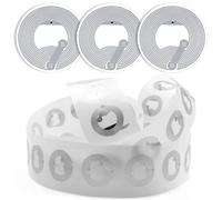 50 etichette NFC, carte BetterJonny NFC, adesivi NFC Ntag 215 NFC Tag NFC carte monete compatibili con TagMo e Amiibo, telefoni cellulari e dispositivi abilitati NFC, rotonde, bianche