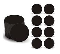 50 etichette NFC ntag215 adesivi NFC carte e tag, adesivi NFC impermeabili 25 mm, etichette NFC programmabili, schede NFC 215 nere, memoria da 540 byte, compatibili con funzionalità NFC