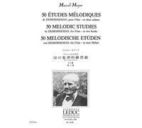 50 Etudes Melodiques De Demersseman op. 4, Vol. 2