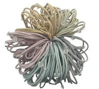 50 Fasce Elastiche Per Capelli Riutilizzabili Con Accessori Artigianali Design Decorativo Rimovibile Donne E Ragazze Che Hanno Bisogno Styling Elastici Capelli Regolabili Con Bottoni A