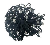 50 Fasce Elastiche Per Capelli Riutilizzabili Con Accessori Artigianali Design Decorativo Rimovibile Donne E Ragazze Che Hanno Bisogno Styling Elastici Capelli Regolabili Con Bottoni A