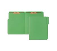50 Fastener Folders, 1/3 Cut top Tab, Bonded Fastener, Letter size Lyndee