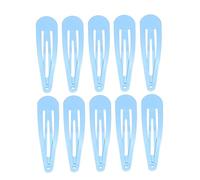 50 fermagli per capelli in metallo a forma di goccia d'acqua leggera per bambini e bambine, strumenti per lo styling dei capelli Bobby per tutti gli stili, accessori eleganti per bambini e bambine