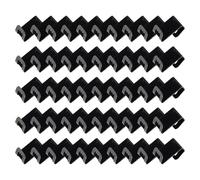 50 Fibbie Fisse Sul Retro Della Cornice Fotografica, Ganci A Zigzag, Fermi E Facili Da Installare Per Evitare Che Le Foto Scivolino Via.