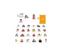 50 flashcard emozionali, immagini realistiche di emozioni foto per bambini, adulti, scuola domestica, logopedia, ABA, demenza, afasia, terapia occupazionale, ESL e materiale didattico per l'autismo