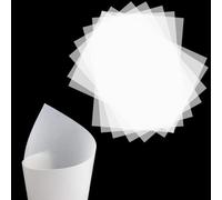 50 Fogli Carta da Lucido, 130 g/m² Carta Trasparente Tracing Paper A4, Carta da Disegno Bianca DIN A4, Carta Lucida A4 per Disegno Stampa Lanterne Artigianato