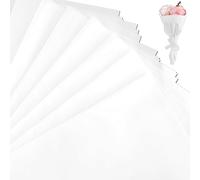 50 Fogli Carta Velina Senza Acidi, 50,8x76,2cm Carta Velina Senza Acidi Carta Velina per Archivio Carta Senza Acidi per Proteggere Conservare Vestiti Artigianato (Bianco)