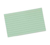 50 fogli di carta colorata per appunti, 7,6 x 12,7 cm, a righe, per studio, ufficio, scuola, progetti artigianali, organizzazioni