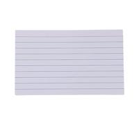 50 fogli di carta colorata per appunti, 7,6 x 12,7 cm, a righe, per studio, ufficio, scuola, progetti artigianali, organizzazioni