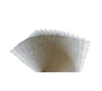 50 fogli di carta di gelso per origami, per creazioni artistiche, carta washi, per decoupage su vetro (lettere 21,6 x 28 cm)