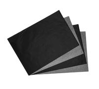 50 fogli di carta per trasferimento, carta carbone da tracciare, per legno, tela, ceramica, colore nero