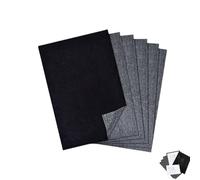 50 fogli di carta per trasferimento, carta da paper, colore nero, carta a carbone, formato A4, carta di grafite, carta carbone da disegno, carta pacchetti A4, per carta, legno, lino, ceramica (nero)