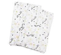 50 fogli di carta velina con scritta "Thank You", 35,1 x 50,8 cm, carta da regalo, carta velina per confezioni fai da te, feste di compleanno, festival del Ringraziamento