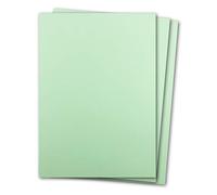 50 fogli di cartoncino per bricolage formato DIN A4 - verde menta - 240 g/m² - 21,0 x 29,7 cm - Cartoncino per album fotografico, menù stampabile, fai da te