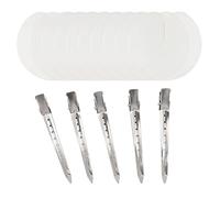 50 Fogli Isolanti Per Extension, 5 Fermagli Fissi, Fogli Adesivi Per Capelli, Fogli Protettivi Per Extension, Accessori Per Capelli