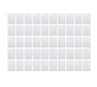 50 fogli laminati A4, buste laminate autoadesive impermeabili tagliabili, squisite, 30 x 21,4 cm, per la creazione di badge, laminazione fotografica, resistente ai graffi, in BOPP (Stella delle