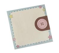 50 fogli piccoli quaderni 75 x 75 cm Memopad Pad di carta portatile per scuola forniture per ufficio per la pianificazione del diario divertente nota dell'ufficio