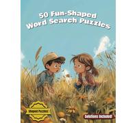 50 Fun-Shaped Word Searches: Creative Puzzles with Animals, Colors, and More for Hours of Kid-Friendly Entertainment!