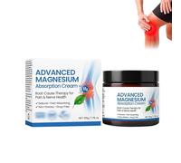 50 g/1,76 oz - Crema antidolorifica al magnesio Advanced, Crema per le articolazioni 2025 Upgrade, Formula delicata per tutti i tipi di pelle, Uso quotidiano su schiena, collo (1Pc)