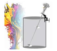 50 Galloni 200L pneumatico Paint Mixer, Palmare aria agitatore, 1/2HP serbatoio Barrel Clip Paint Agitatore, Vernice Paddle Mixer, Rivestimenti di miscelazione della miscelatrice,