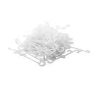 50 ganci a J per piante in plastica, per prevenire la caduta di frutta e danni ai rami, per peperoni, cetrioli, uva (100 pezzi)