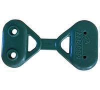 50 ganci bottoni clips ferma rete ombreggiante antigrandine ARRIGONI