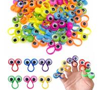 50 giocattoli per le dita degli occhi, per bambini, adatti per feste di compleanno, carnevale e feste di Halloween, disponibili per la maggior parte delle dita dei bambini