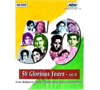 50 Glorious Anni - Set 2 - Nuovo Bollywood 5 Cassette Scatola Confezione