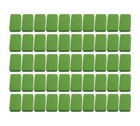 50 gomme piccole per lavagna bianca EVA con feltro, piccole lavagne pulitori per insegnanti, studenti, materiale scolastico, detergenti per lavagne bianche