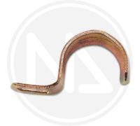 50 GRAFFETTE PER TUBI FISCHER In acciaio tropicalizzato, FISSAGGIO TUBI